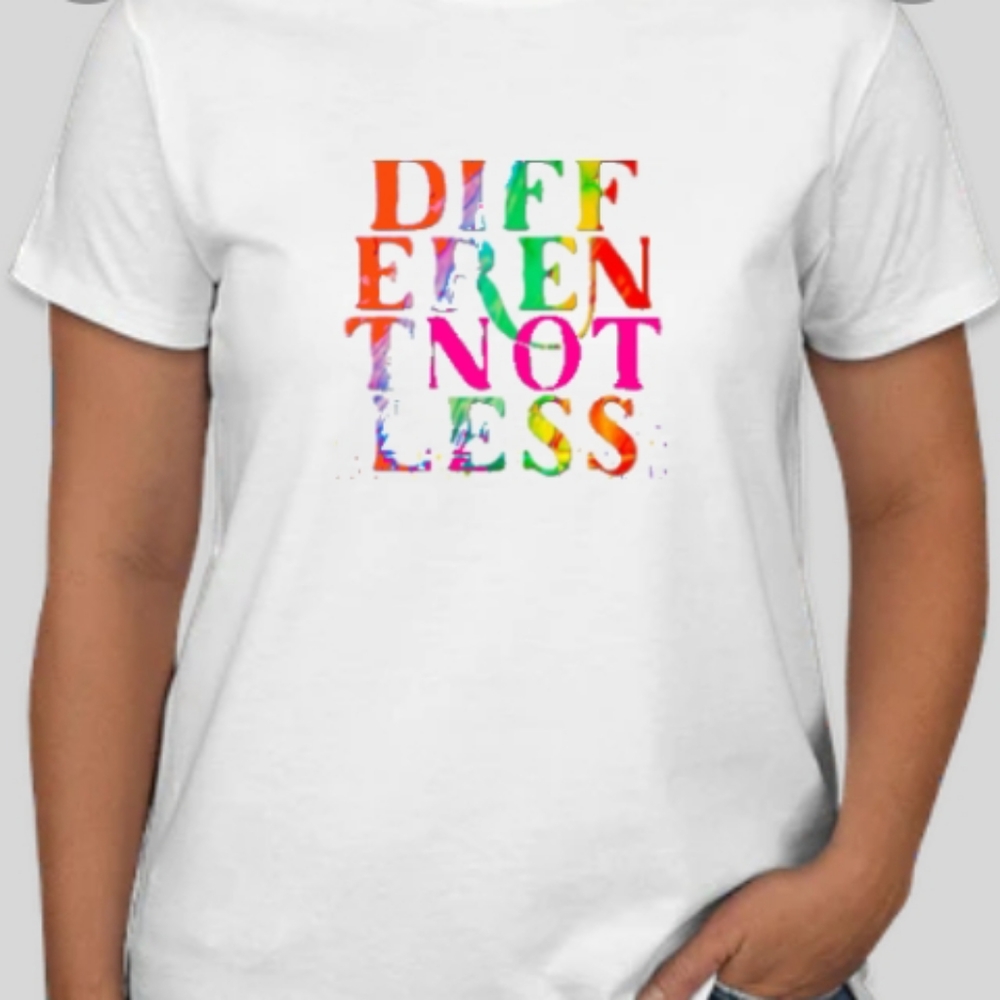 Different Not Less tshirt - Picture 2 of 2